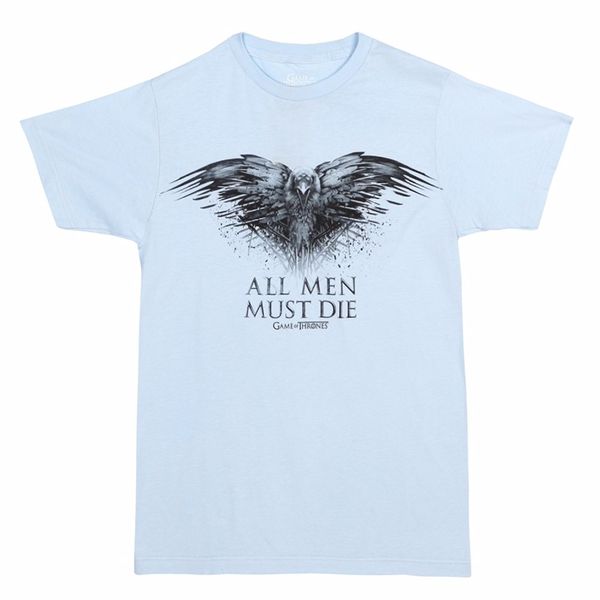 

2019 new summer o-neck style hip-hop tees men's all men must die tee shirts online t shirt