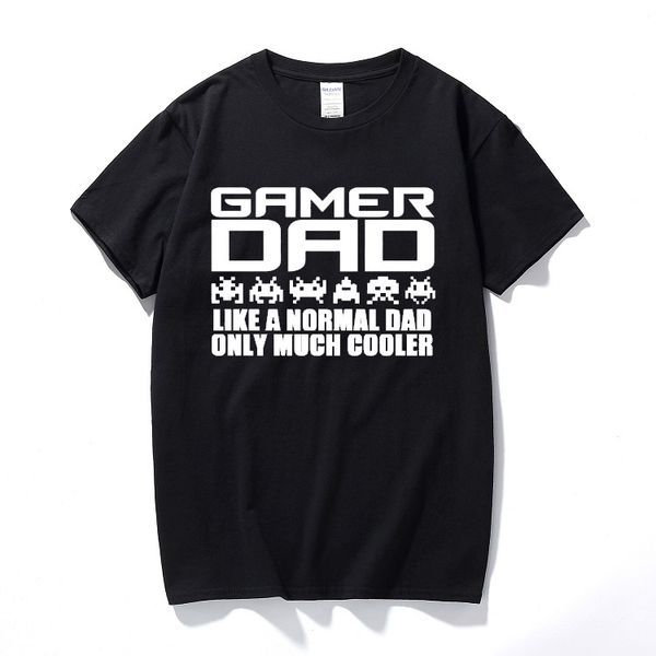 

gamer vader kerst vader's day playstation pc games mens t shirt funny t-shirt short mouw katoen relaxed tee
