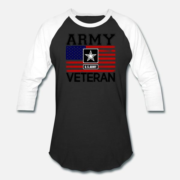 

us army veteran t shirt men customize cotton size s-3xl novelty gift comical summer style standard shirt