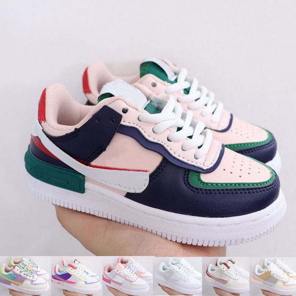 

2020 shadow low skateboarding trainer children boy girl kids skate sneaker fashion sport shoes size28-35, Black;red