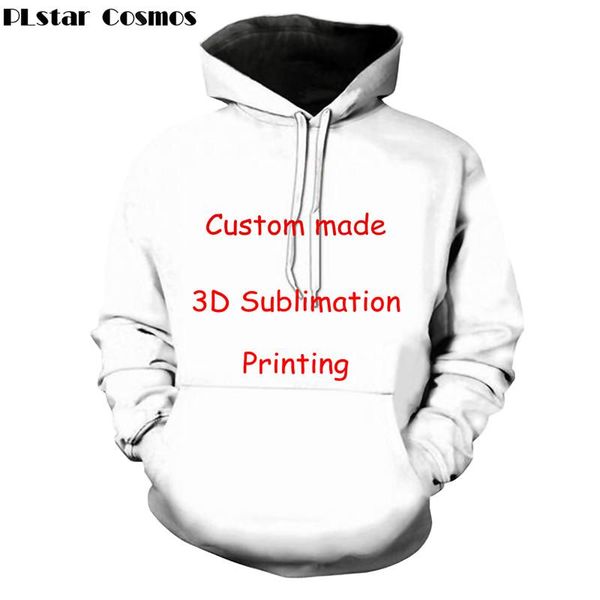 

wholesale custom full print 3d hoodies mens women polluver sweatshirt men hoodies customsize plus size drop shipping, Black