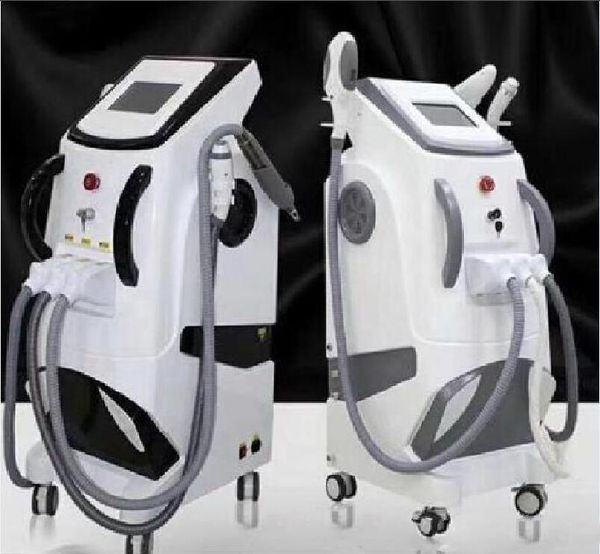 

2020 new 360 magneto-optical professional opt shr e-light ipl rf nd yag laser hair removal tattoo removal salon use multifunction machine, Black