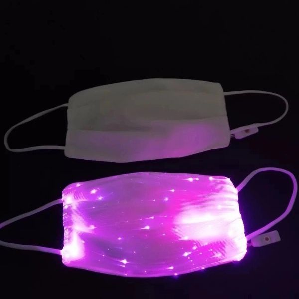 

с рождеством красочного led мигает дизайнер маску для лица мужчины ночного бар светящегося цвета меняются маски мужчин, женщины зарядки face
