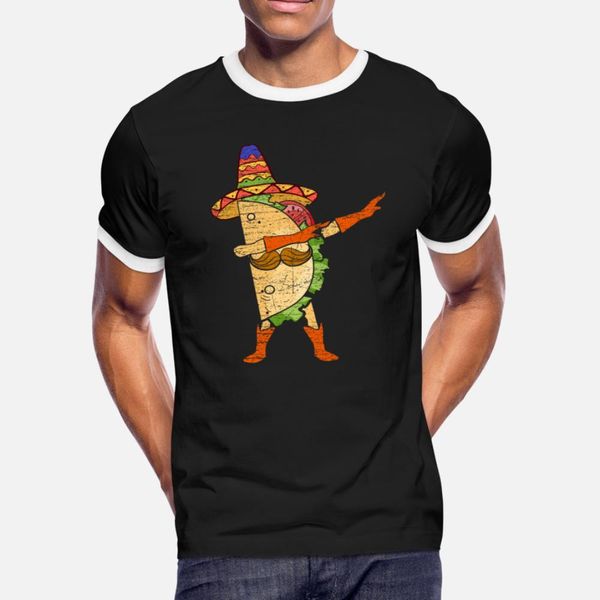 

taco dabbing gift fiesta fun food love funny t shirt men customize short sleeve s-xxxl trend sunlight comfortable spring original shirt