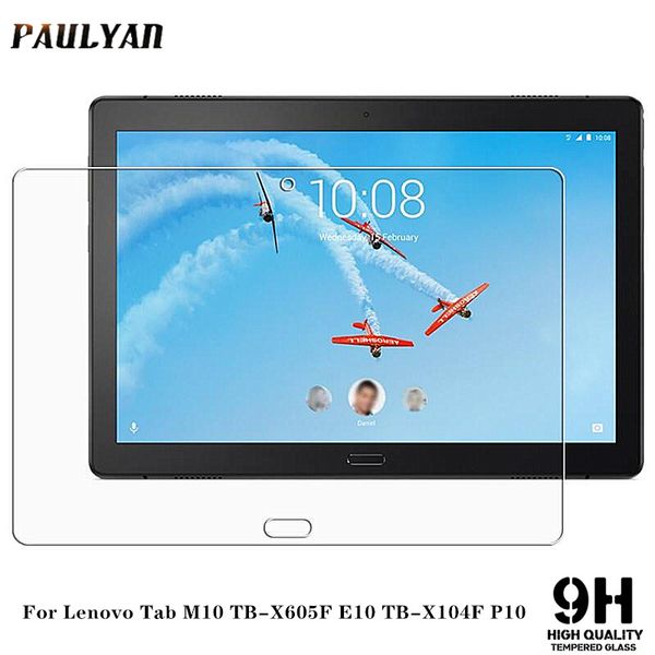 

computer screen protectors 9h tempered glass film protector for lenovo tab m10 tb-x605f e10 tb-x104f p10 tb-x705f 10.1 m10plus tb-x606 table
