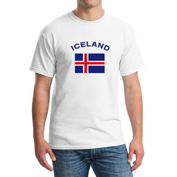 

blwhsa iceland fans cheer men t-shirts size xs-xxl fashion fitness national flag printing cotton casual summer tee for men