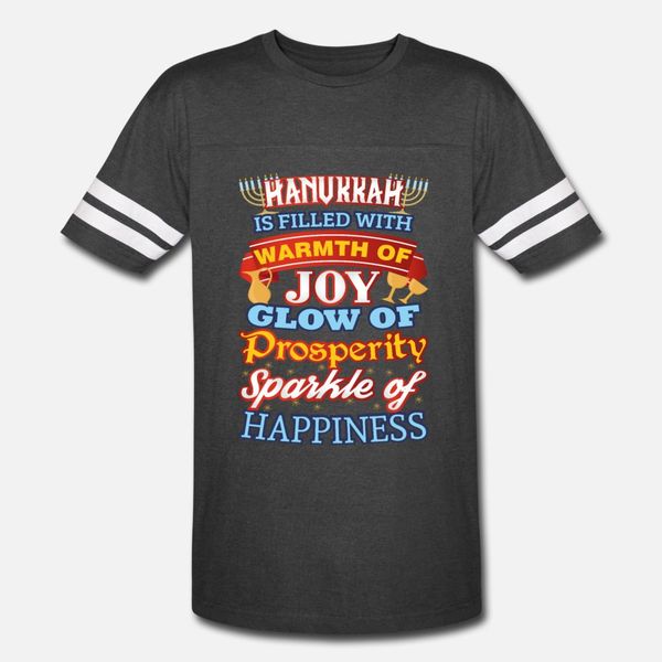 

hanukkah happiness joy prosperity happiness t shirt men personalized tee shirt o neck homme anti-wrinkle comical spring autumn cool shirt, White;black
