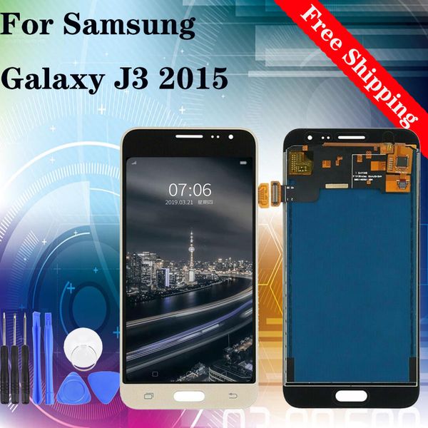 

5.0" good quality lcd display for samsung galaxy j3 2015 j3 2016 j300 j320 lcd display touch screen tft brightness adjustable