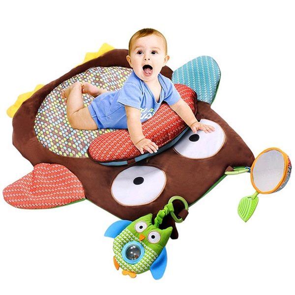 

toy pillow time play crawling baby tummy game cartoon pad mat cute xhhair gcdov