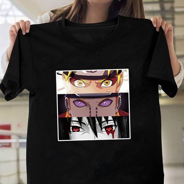 

cool streetwear t-shirt men naruto pain sasuke obito orochimaru anime t shirt women 2020 summer tee female camisetas mujer
