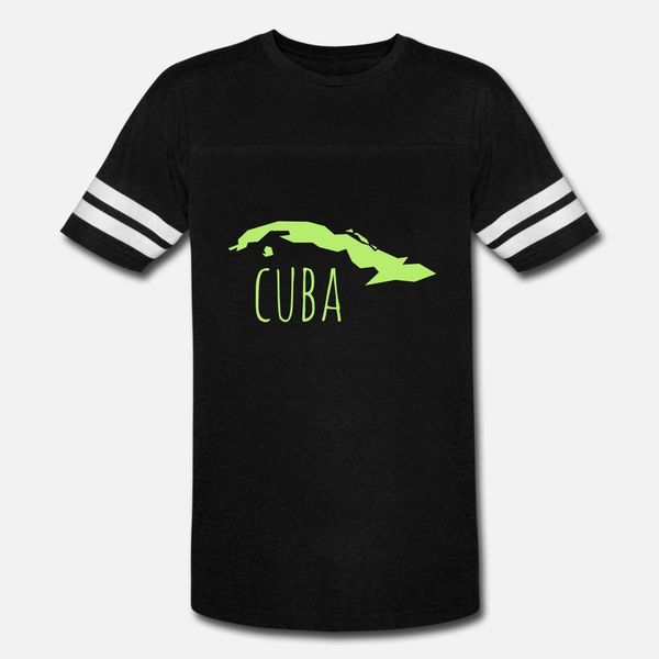

cuba t shirt men designing short sleeve round neck costume crazy new style spring normal shirt