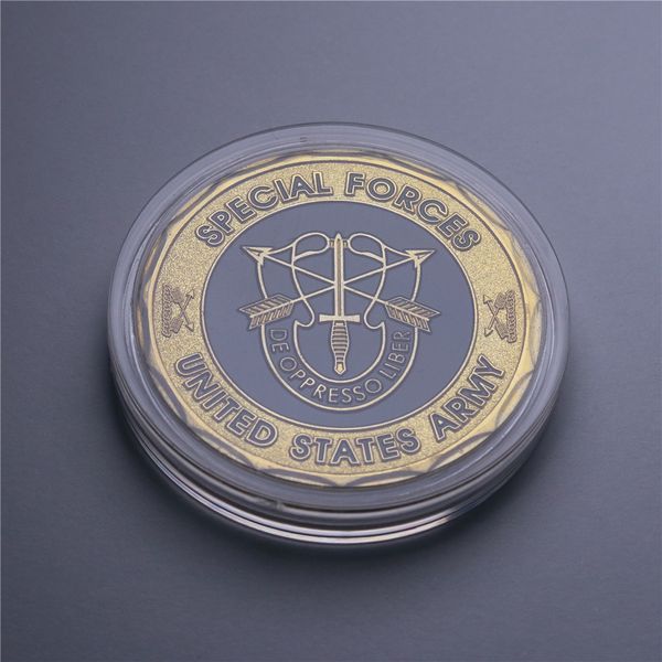 

50pcs/lot,us army special forces green beret challenge coin