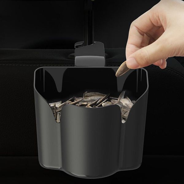 

leepee universal car seat back hook bracket car-styling creative rear seat cup holder car organizer pocket storage box abs