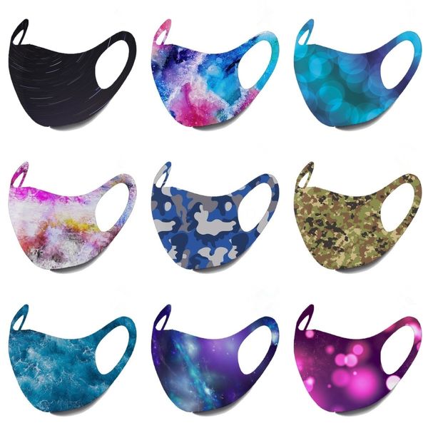 

15 цветов езда face mask звездное небо американские выборы supplies пыле печати маска универсальной мужчины женщины американский флаг маска