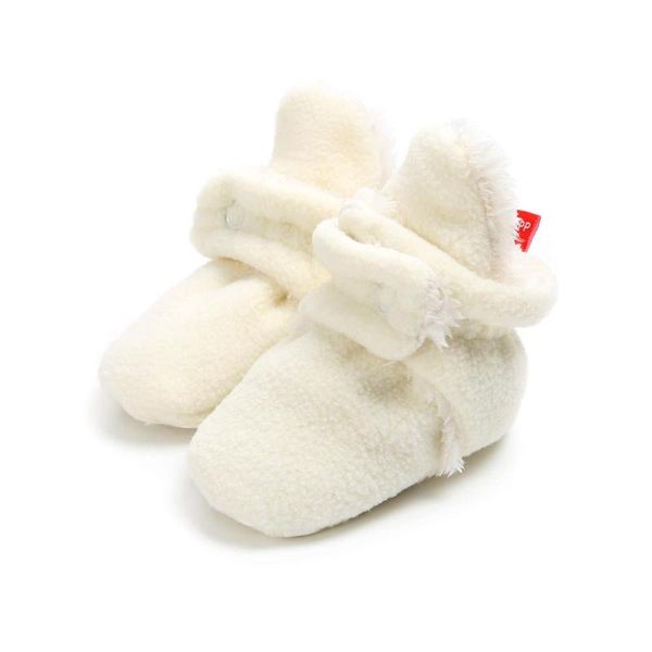 

newborn baby 0-12m winter warm fleece shoes boys girls prewalkers kids antiskid shoes