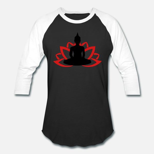 

yoga lotus buddha t shirt men print tee shirt crew neck letters sunlight basic summer style unique shirt