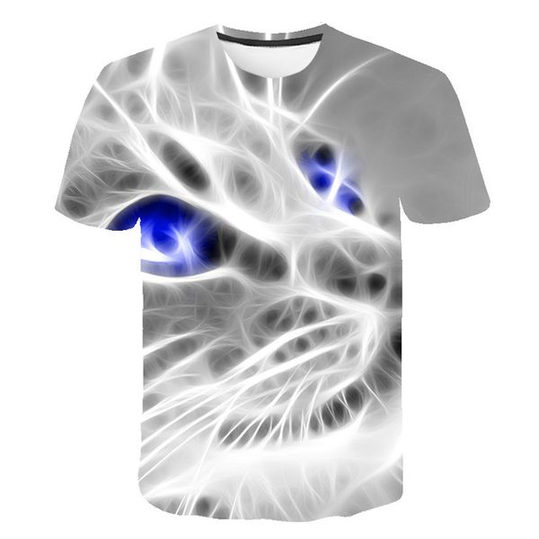 

summer 3d print animal newst kitten print cat plain 3d design male 3d print shirts graphic hippie anime men clothing