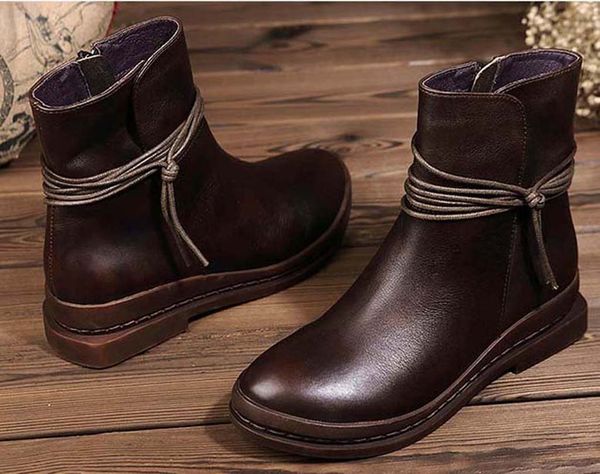 

fashion leather star women shoes woman leather short autumn winter ankle fashion brand women boots 05 p61, Black