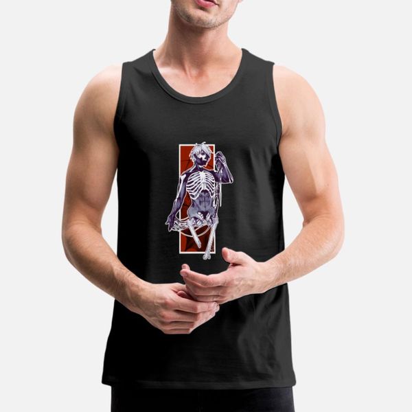 

skeleton t shirt men printed cotton plus size 3xl solid color loose comical spring standard shirt