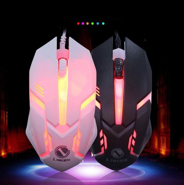 

cgjxstne new mouse usb cable backlit gaming mouse desklapbusiness office mouse adjustable computer mice
