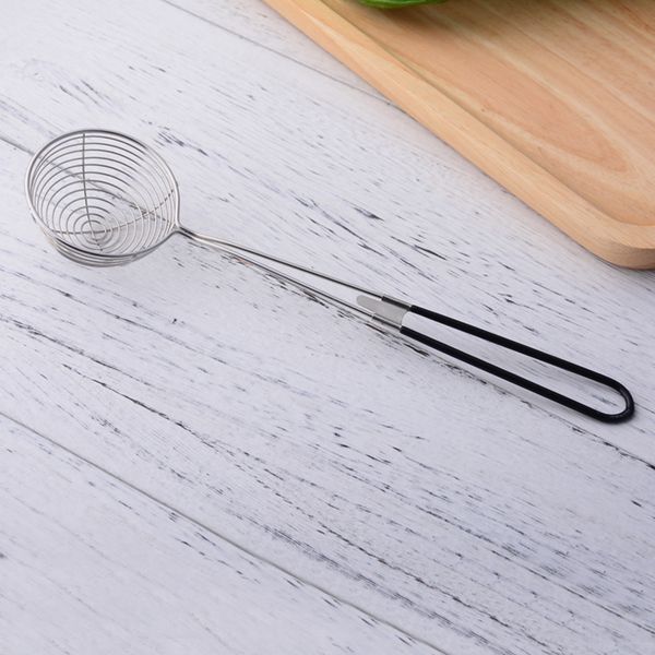 

silicone tools strainer oval oil pot stainless steel wire colander food