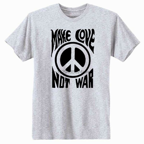 

make love not war t-shirt. remember the 60s