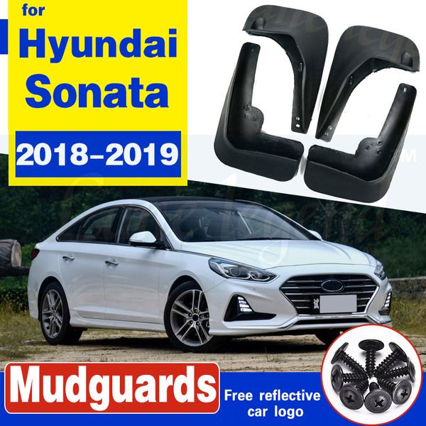 

set molded car mud flaps for hyundai sonata 2018 2019 mudflaps splash guards mud flap mudguards fender front rear sedan