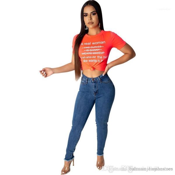 

дизайнер crew neck дамы тис casual solid женщин tshirt summer letter printed женщины топы мода, White