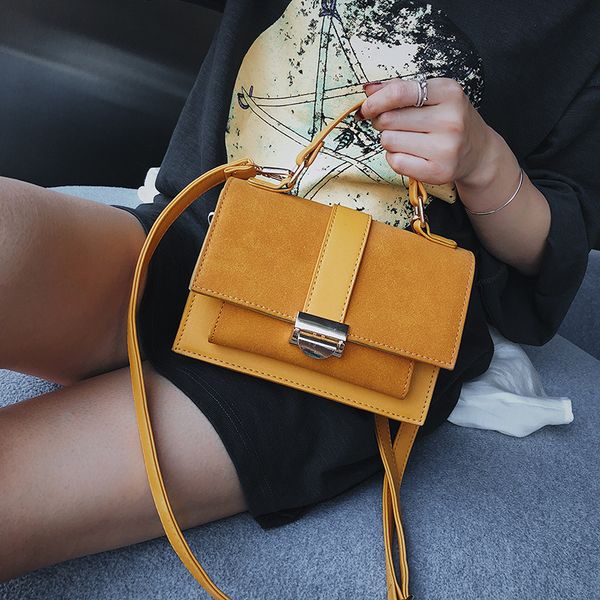 

women's bag new fashion pu shoulder bag hardware cool beautiful