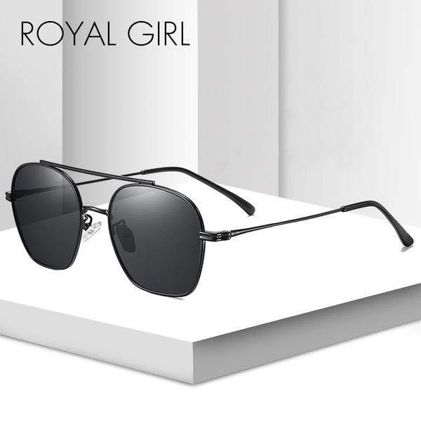 

sunglasses royal girl 2021 mens polarized for sports outdoor driving fashion metal frame sun glasses ss158, White;black