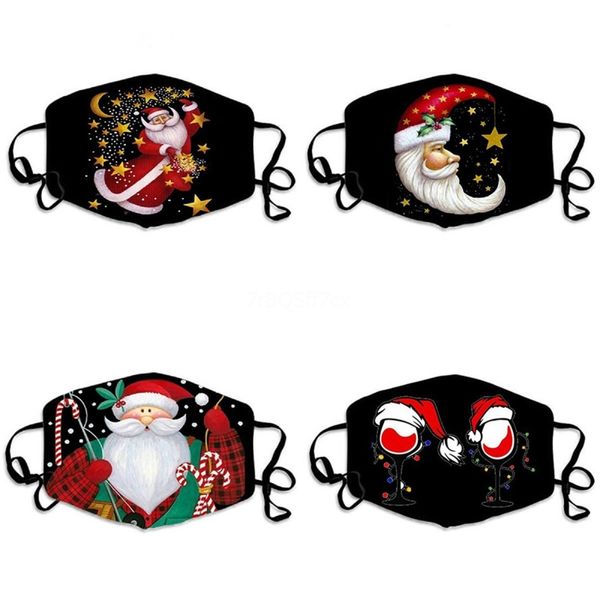 

face masks dustproof máscara maschera maske facial set dust designer printed mouth mask 1 1pcs#754, Black