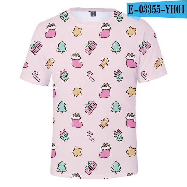 

christmas festival santa claus christmas tree pattern t -shirt men /women summer 3d print shirts harajuku anime hippie men clothing