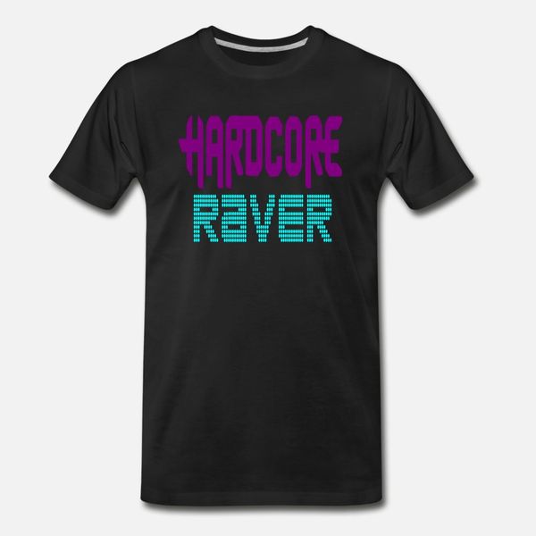 

hardcore raver t shirt men print 100% cotton o-neck slim cute new fashion spring formal shirt