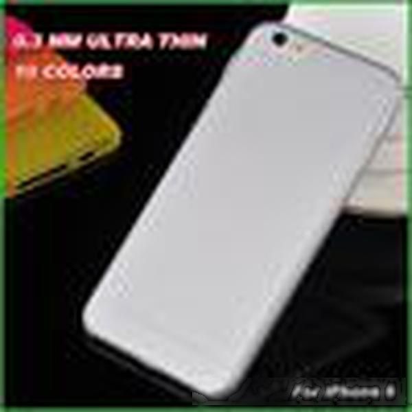 

new 0.3mm super thin slim matte frosted transparent clear pp case for iphone 6 plus 4.7 5.5 inch 200pcs/lot = 100pcs case + 100pcs protector