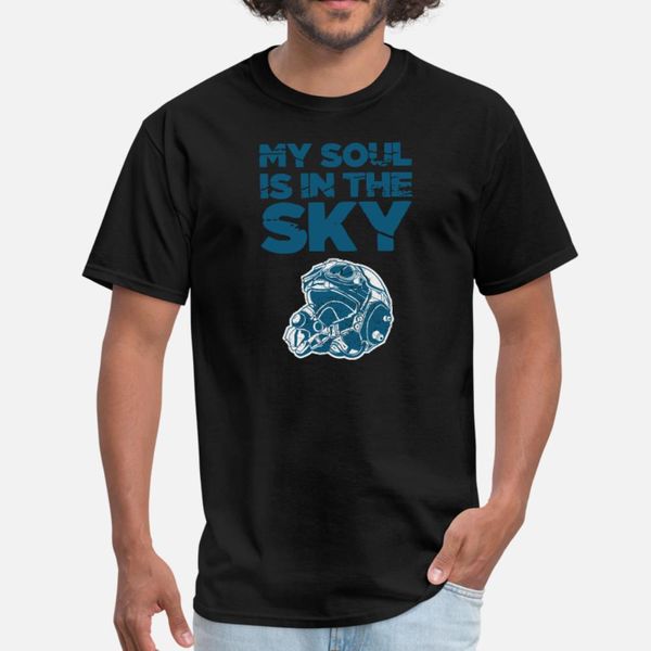 

my soul is in the sky fighter pilot giftidea тенниска мужчин настройка с коротким рукавом o шеи письмо симпатичные моды лета стиль природных