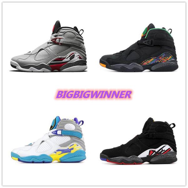 

valentines day 8s men basketball shoes aqua black white 3peat chrome mens trainer sports sneakers 8-13