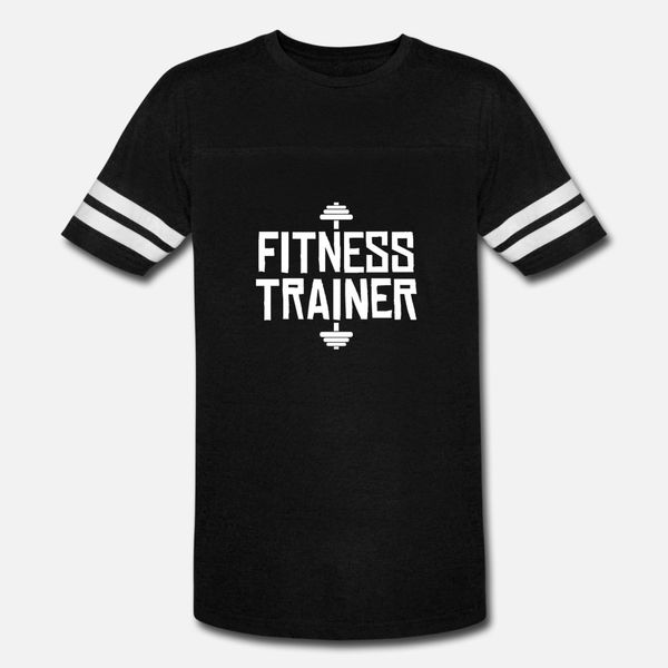 

fitness trainer t shirt men design short sleeve s-xxxl male cute funny casual spring autumn family shirt, White;black