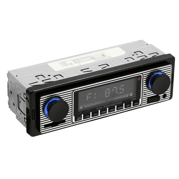 

car radio stereo electronics mp3 fm bluetooth support card lcd display easy operate auto retro smart player electronic