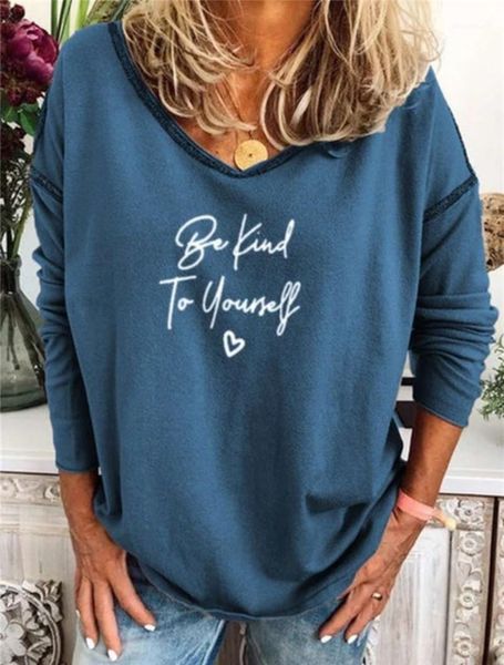 

women clothing womens designer hoodies autumn long sleeve v neck letter print fashion casual plus size, White