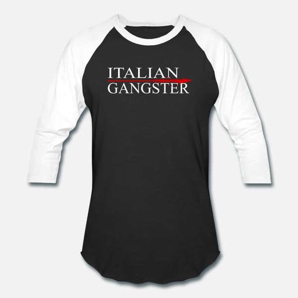

italian gangster t shirt men custom short sleeve crew neck outfit gift funny casual spring leisure shirt