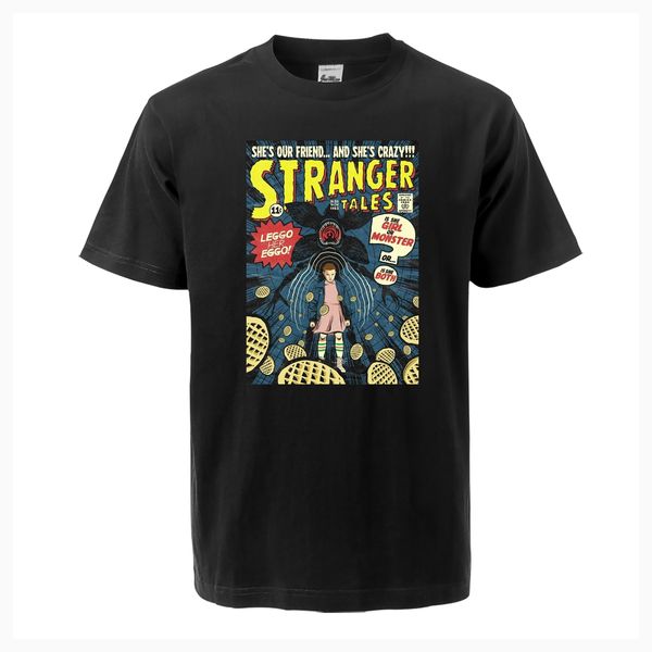 

незнакомец вещи одиннадцать футболка мужская новая мода смешные марка с коротким рукавом hot tv show топы тис casual cotton смешной streetwe