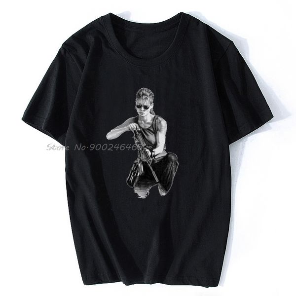 

men t-shirt sarah connor tshirt women t shirt men cotton tees hip hop harajuku streetwear summer