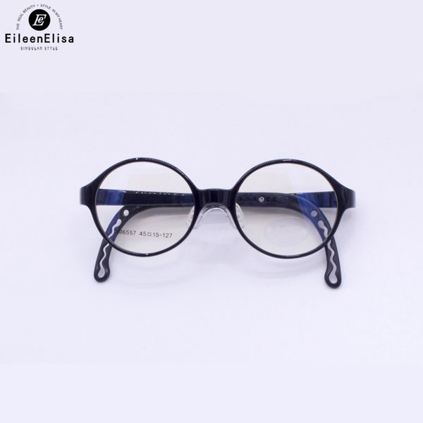 

ee soft ultralight kids frame nose pads students children optical glasses frame hyperopia myopia glasses strap rubber band, Black