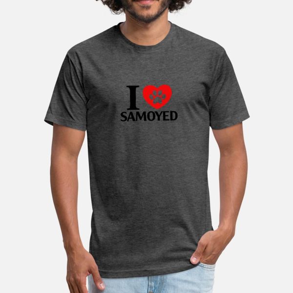 

samoyed t shirt men custom cotton s-xxxl cool interesting funny casual spring original shirt