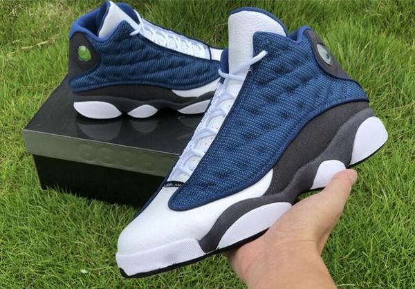 

2020 est release 13s flint men basketball shoes 414571-404 men women outdoor sports sneaker size36~47 with box, Black