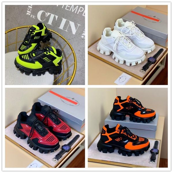 

2019 fashion mens shoes cloudbust thunder men basketball platform triple sneaker vintage casual men sock shoes outdoor trainers, Black