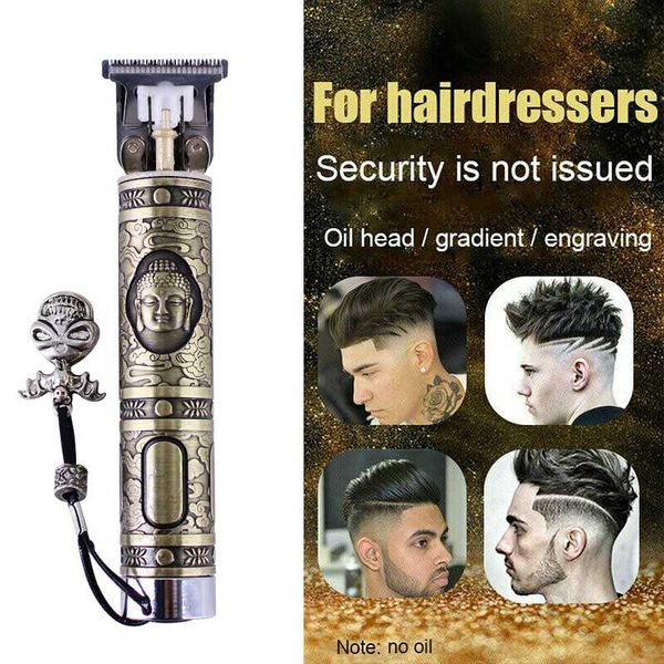 

1 set oil head pro men electric hair clipper trimmer haircut machine barber shaver t-blade hair cutting styling shaving tool set