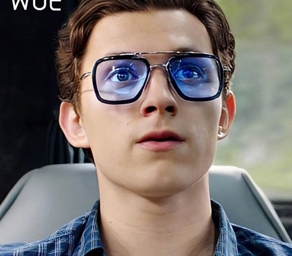 

new retro square sunglasses fashion style brand sunglasses gradient candy color male/female iron man005, White;black