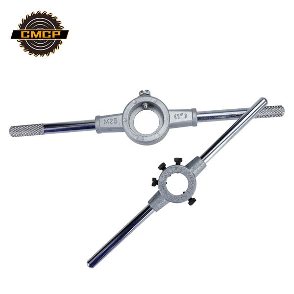 

1pc 20x7 30x11 38x14 thread die wrench steel circular die handle hand tools for dies threading tool workpiece hand tools