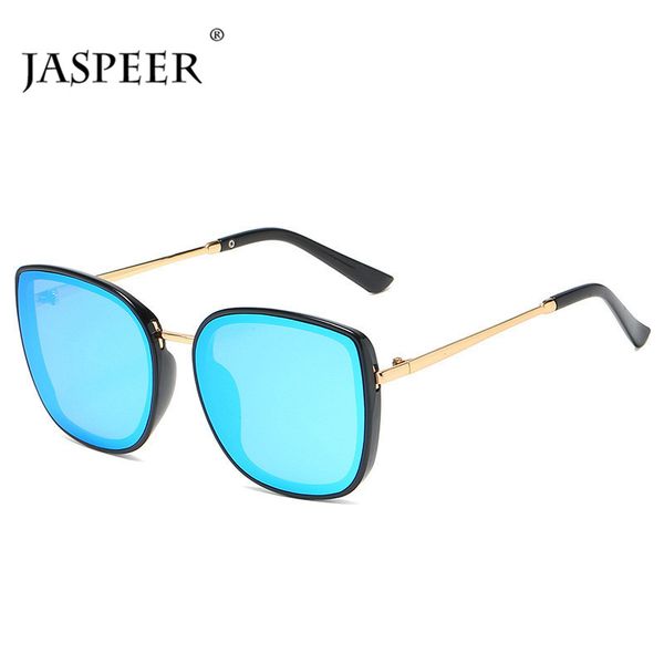 

jaspeer cat eye sunglasses men women designer shades uv400 google sun glasses driving sunglass for travel, White;black